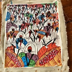 Acrylic on canvas 8 by 10